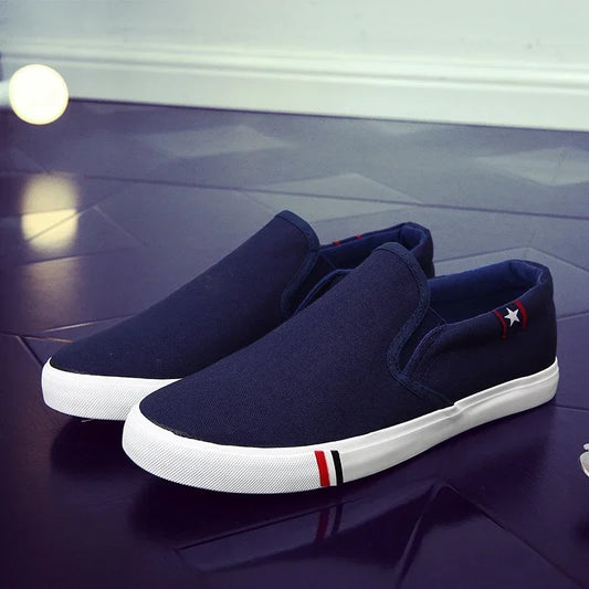 Men's Classic Canvas Shoes Casual Slip