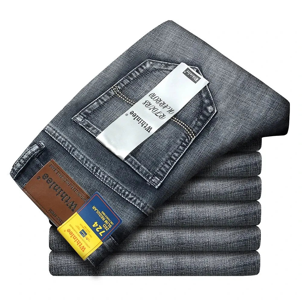 Men's Jeans Casual Straight Stretch Fashion Classic
