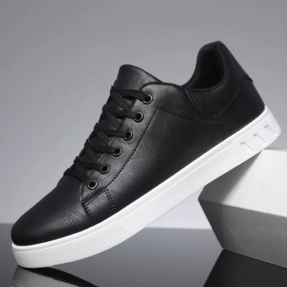 Casual Shoes Loafers British Leather Sneakers Flats Shoes Classic Men Leather