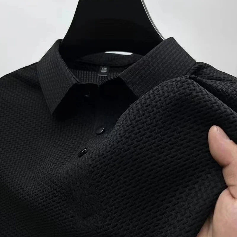 New Men's Business Casual Short Sleeved