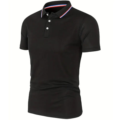 Men's Summer Casual Breathable Comfortable Polo Shirt
