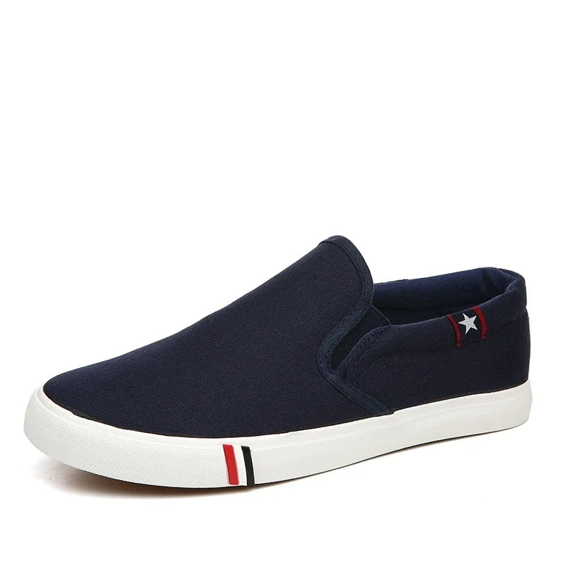 Men's Classic Canvas Shoes Casual Slip