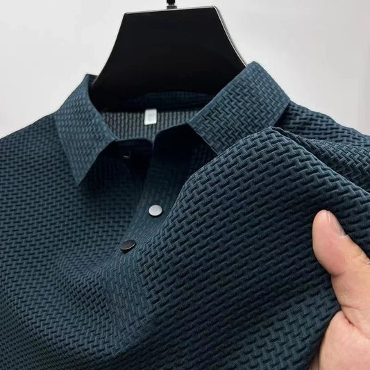 New Men's Business Casual Short Sleeved