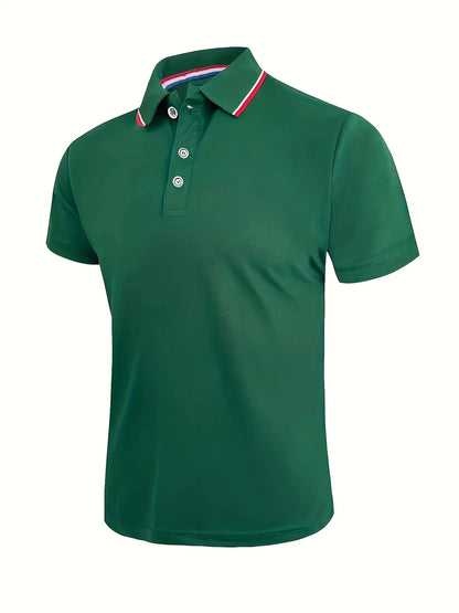 Men's Summer Casual Breathable Comfortable Polo Shirt