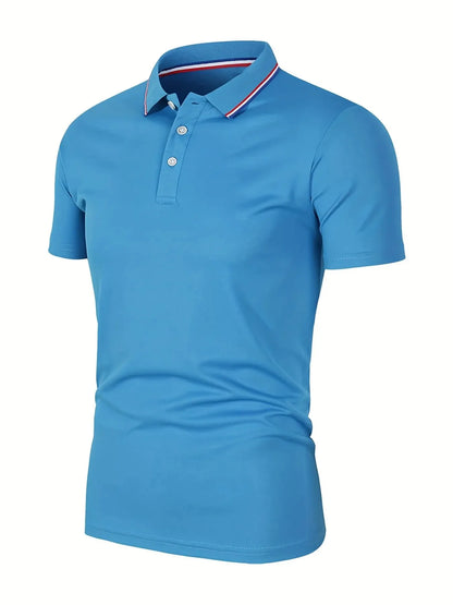 Men's Summer Casual Breathable Comfortable Polo Shirt