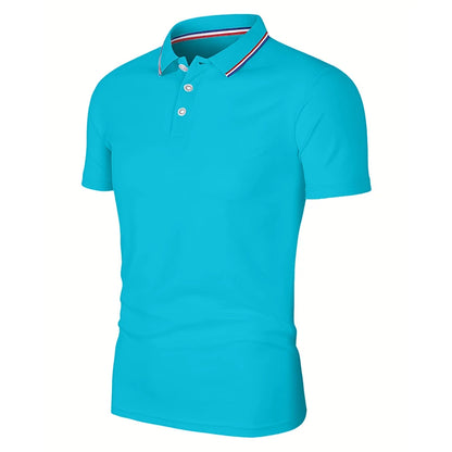 Men's Summer Casual Breathable Comfortable Polo Shirt