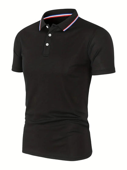 Men's Summer Casual Breathable Comfortable Polo Shirt