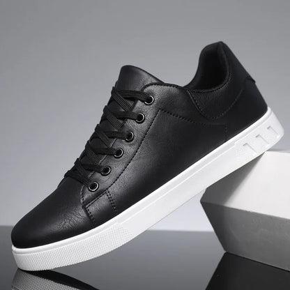Casual Shoes Loafers British Leather Sneakers Flats Shoes Classic Men Leather