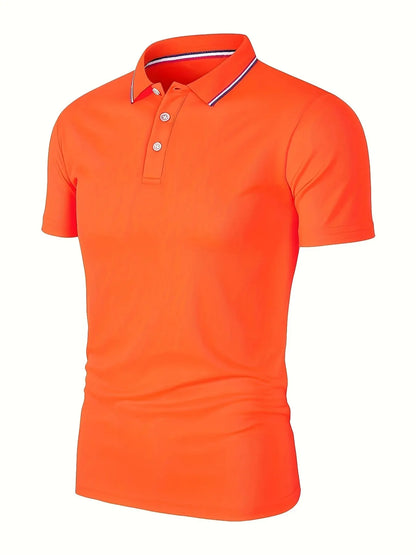 Men's Summer Casual Breathable Comfortable Polo Shirt