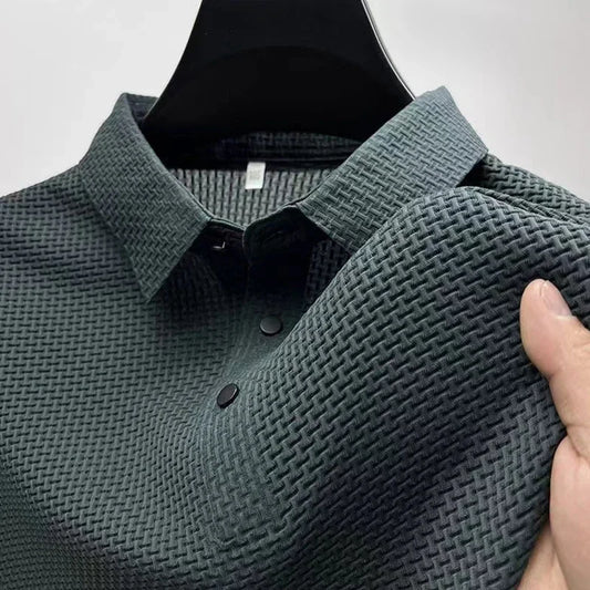 New Men's Business Casual Short Sleeved