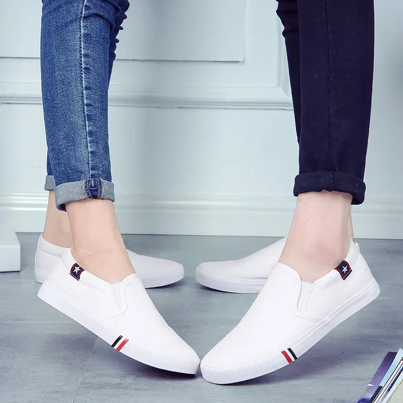 Men's Classic Canvas Shoes Casual Slip