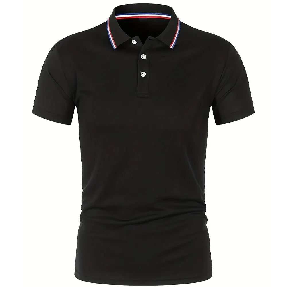 Men's Summer Casual Breathable Comfortable Polo Shirt
