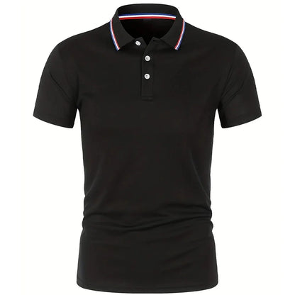 Men's Summer Casual Breathable Comfortable Polo Shirt