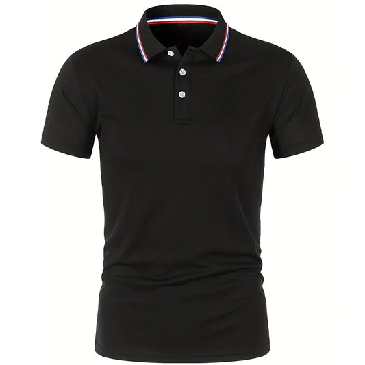 Men's Summer Casual Breathable Comfortable Polo Shirt