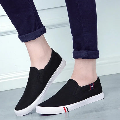 Men's Classic Canvas Shoes Casual Slip