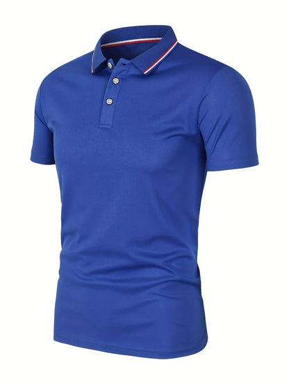 Men's Summer Casual Breathable Comfortable Polo Shirt