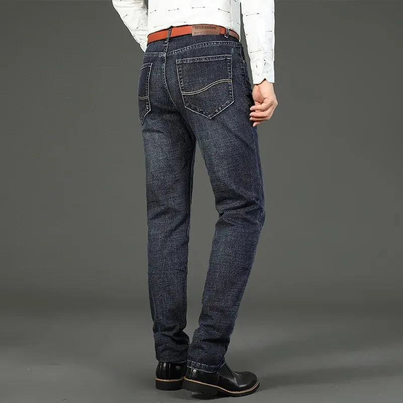Men's Jeans Casual Straight Stretch Fashion Classic